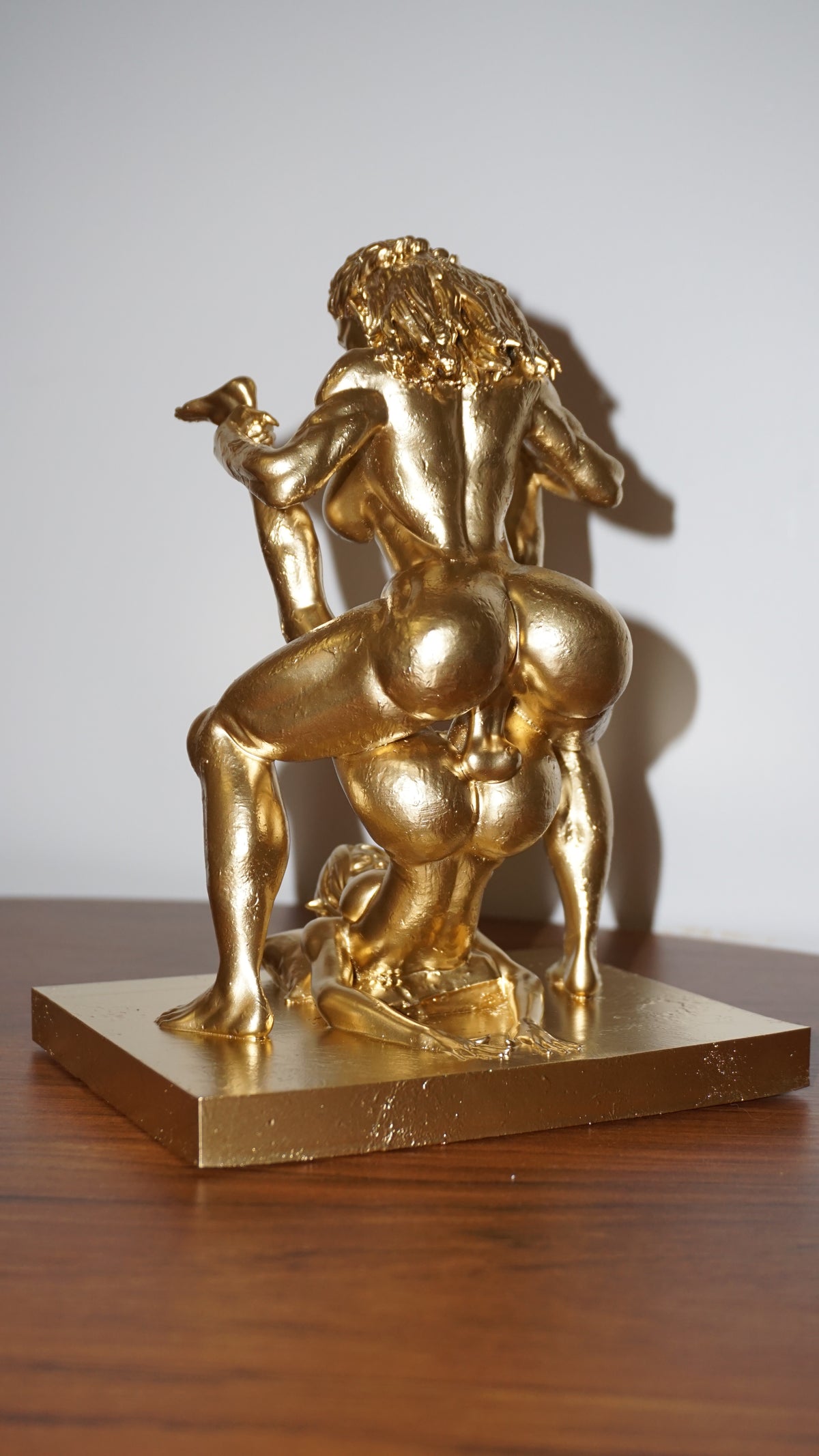 Transgender "Orc and her mistress" Erotic Art Sculpture and figurine