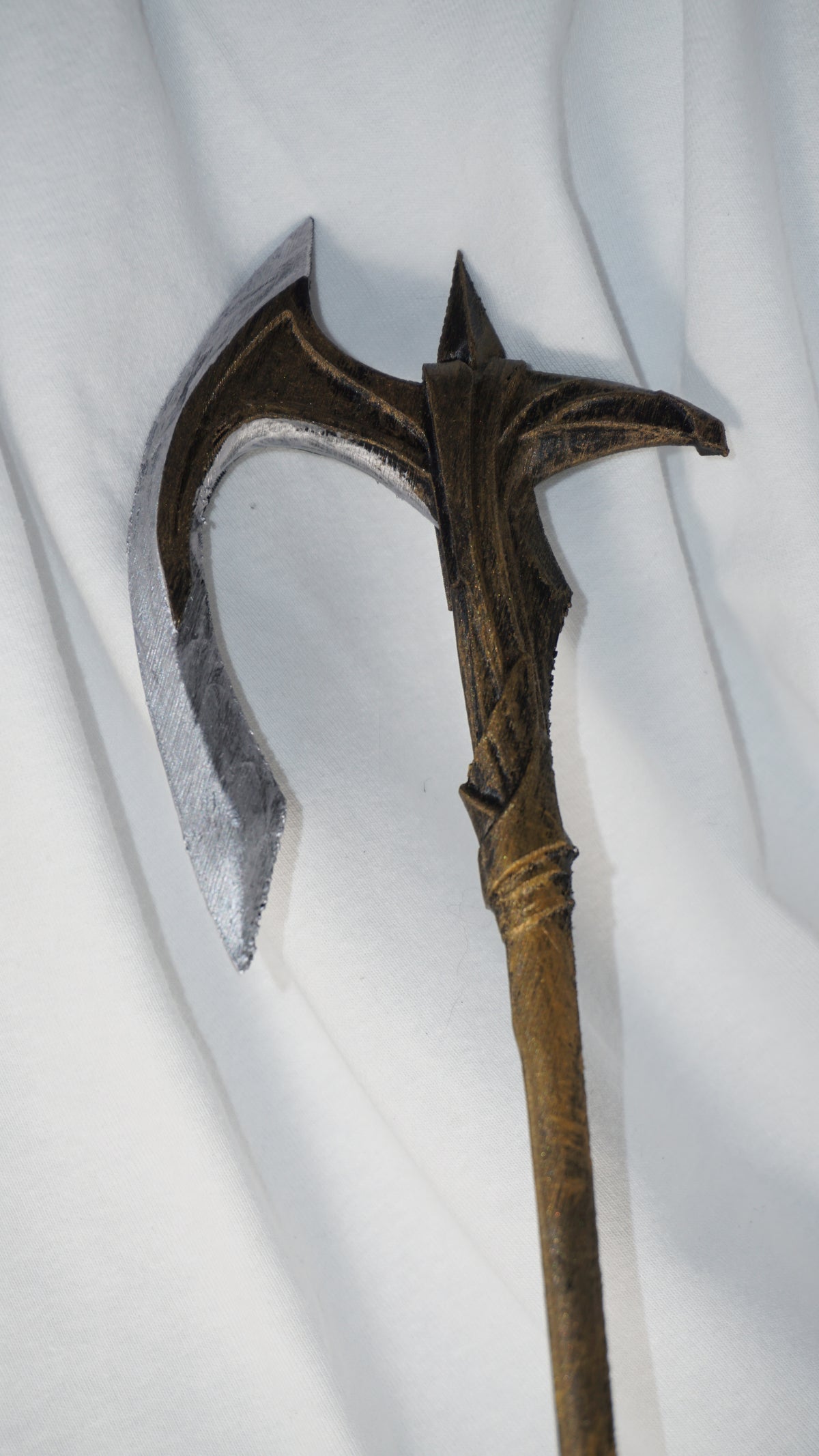 Mini Elven Battle Axe Non functional Durable Plastic Replica Cosplay Piece