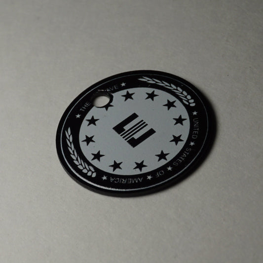 The Enclave Oval Dog Tag