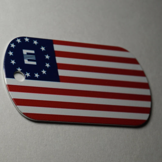 The Enclave Flag Dog Tag
