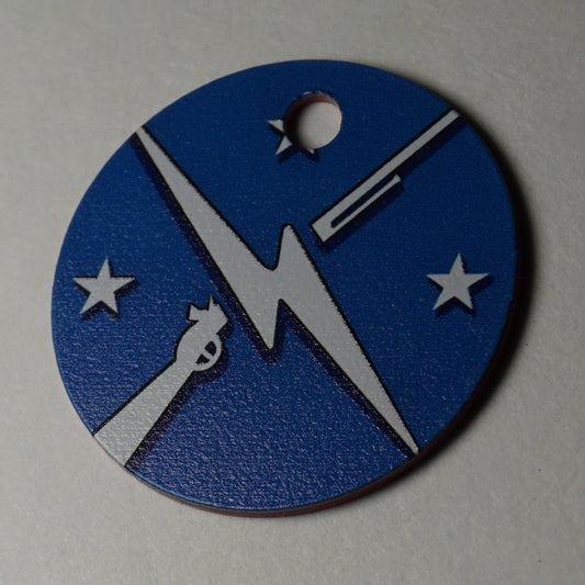 The Minutemen Oval Dog Tag