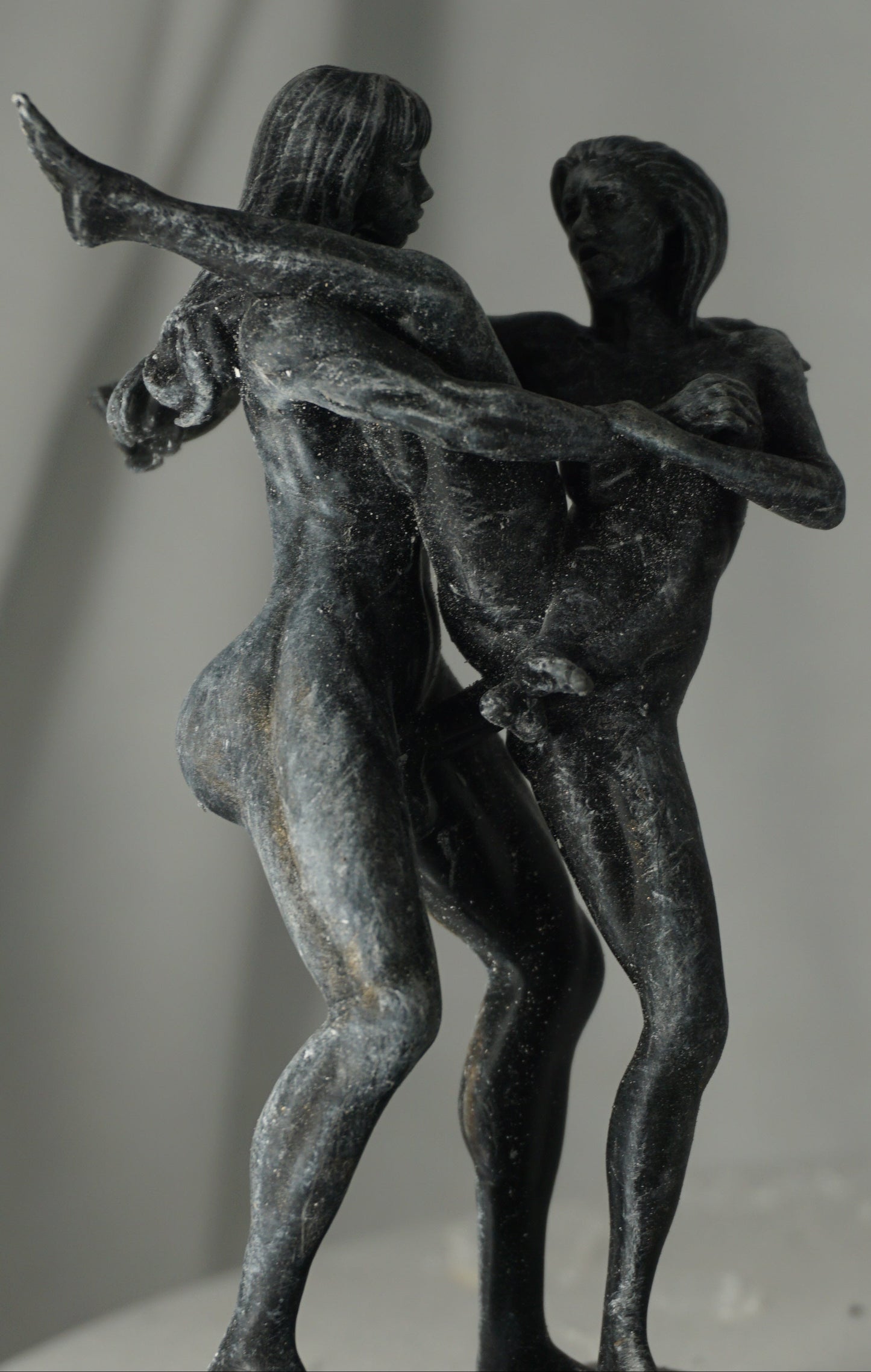 Transgender "Side Love" Erotic Art Sculpture and figurine
