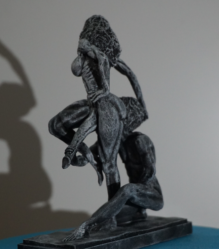 Intertwined Desires - Sculpture and Tabletop Decoration Transgender Trans Statue