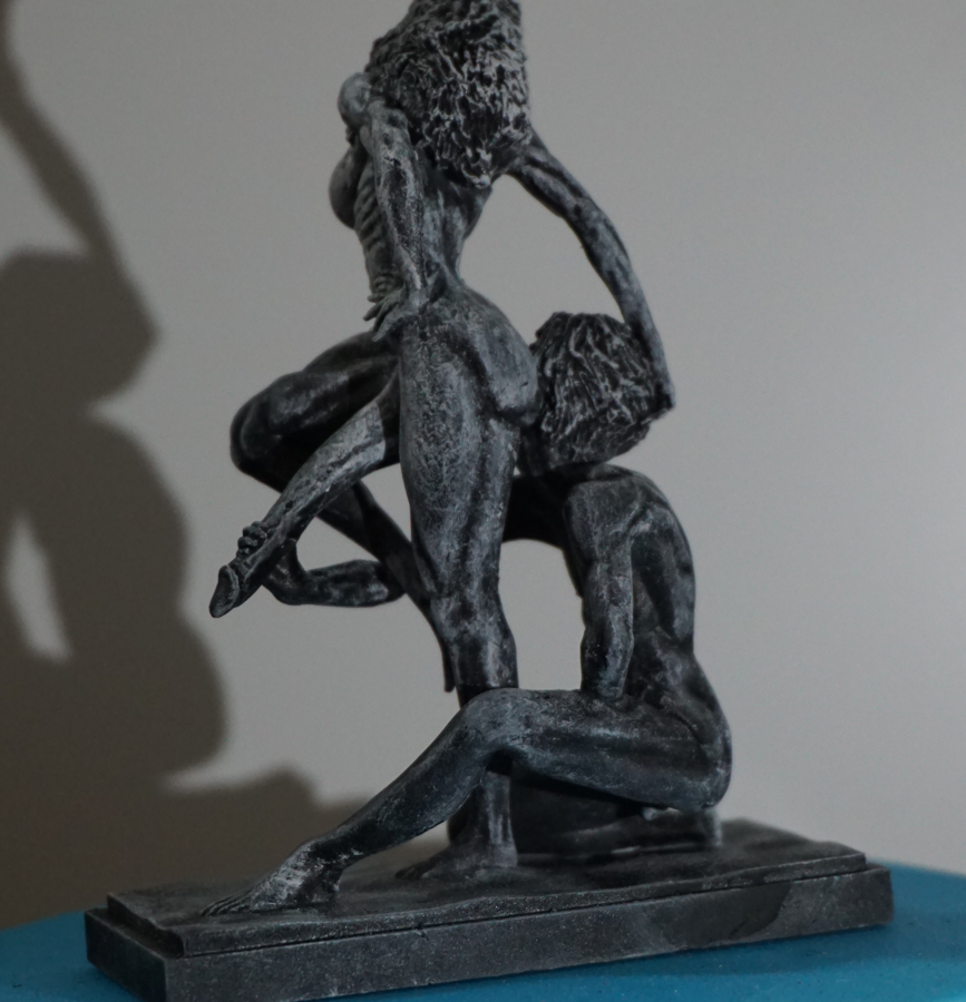 Intertwined Desires - Sculpture and Tabletop Decoration Transgender Trans Statue