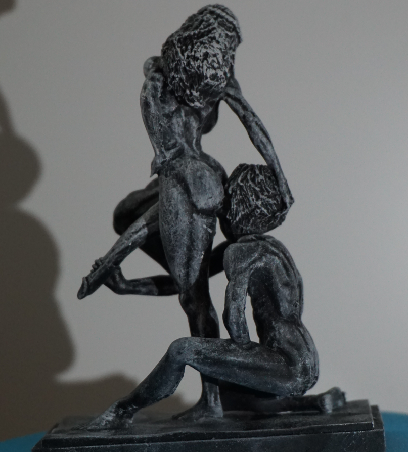 Intertwined Desires - Sculpture and Tabletop Decoration Transgender Trans Statue