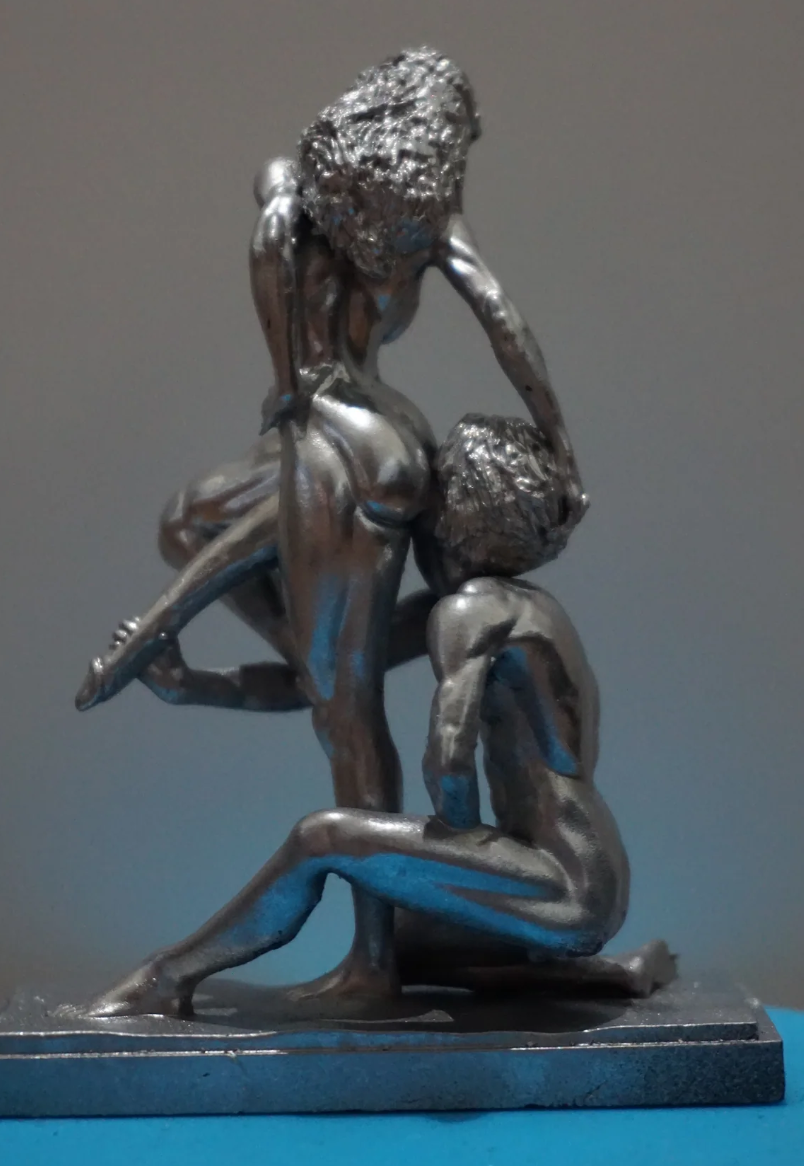 Trans connection Erotic sculpture and figurine