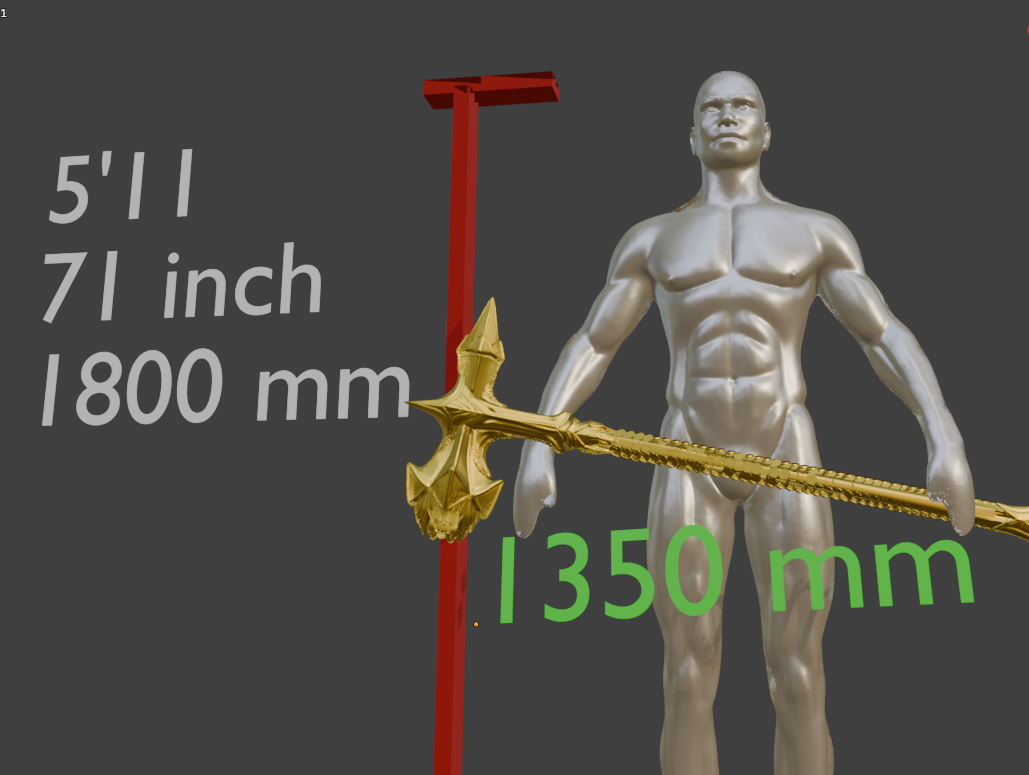 Glass Warhammer Replica