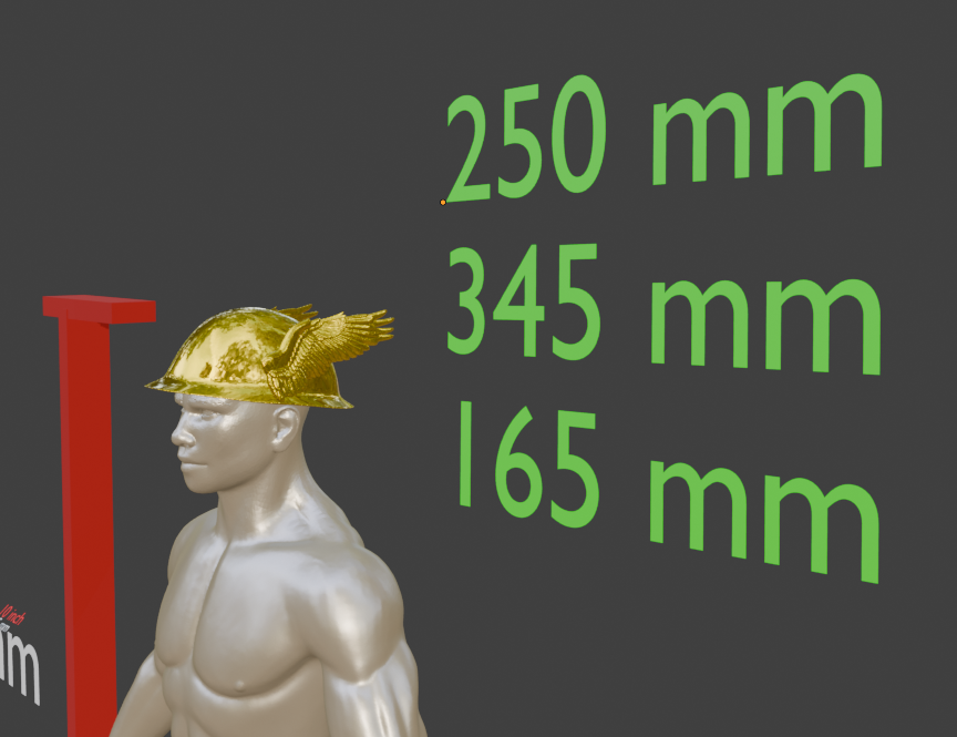 Mini Hermes Helmet Miniature Format