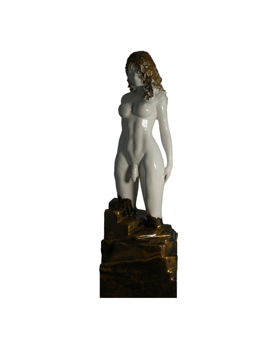 The Sculpted Transgender Marble Goddess