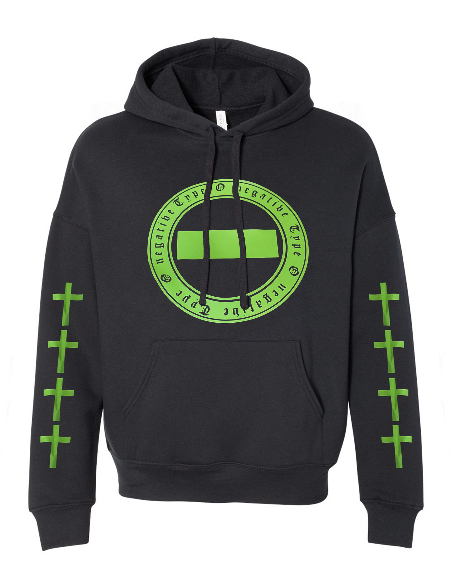 Type O negative Crosses Unisex Hoodie | Peter Steele | Metal | Goth | Heavy Metal