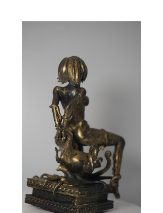 Zone Tan Tentacles Mature Statue
