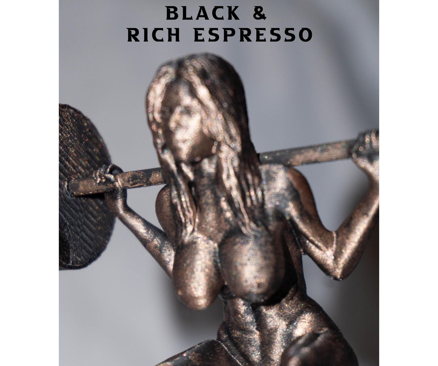 Androgynous, Weightlifting - Sculpture and art decoration Transgender art