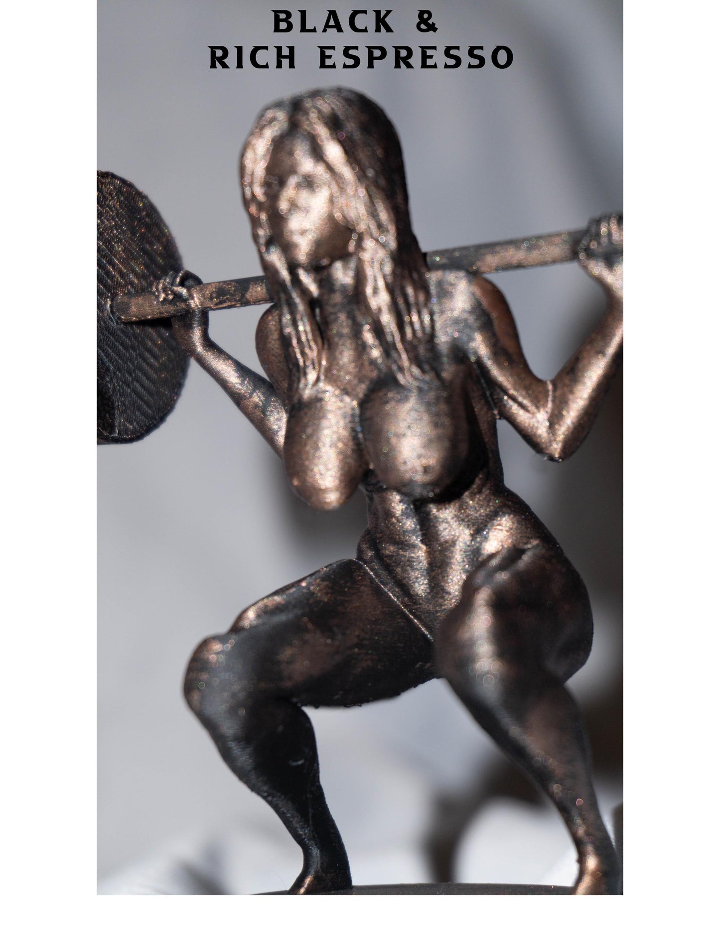 Female, Weightlifting - Sculpture and art decoration Transgender art