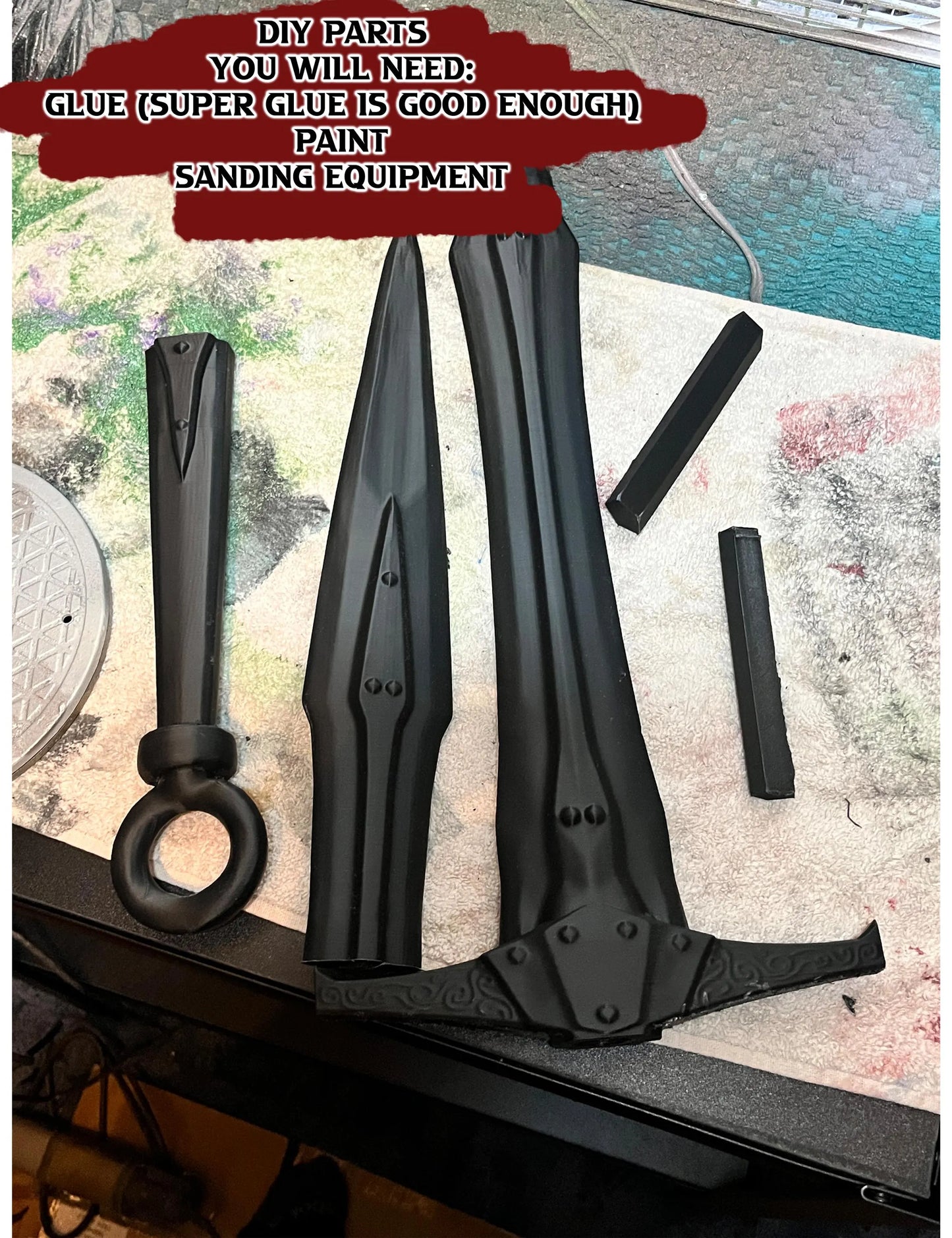 Dragon Bone Great Sword Realistic Size | Viking | Ancient Nord Weapon | Dragonborn