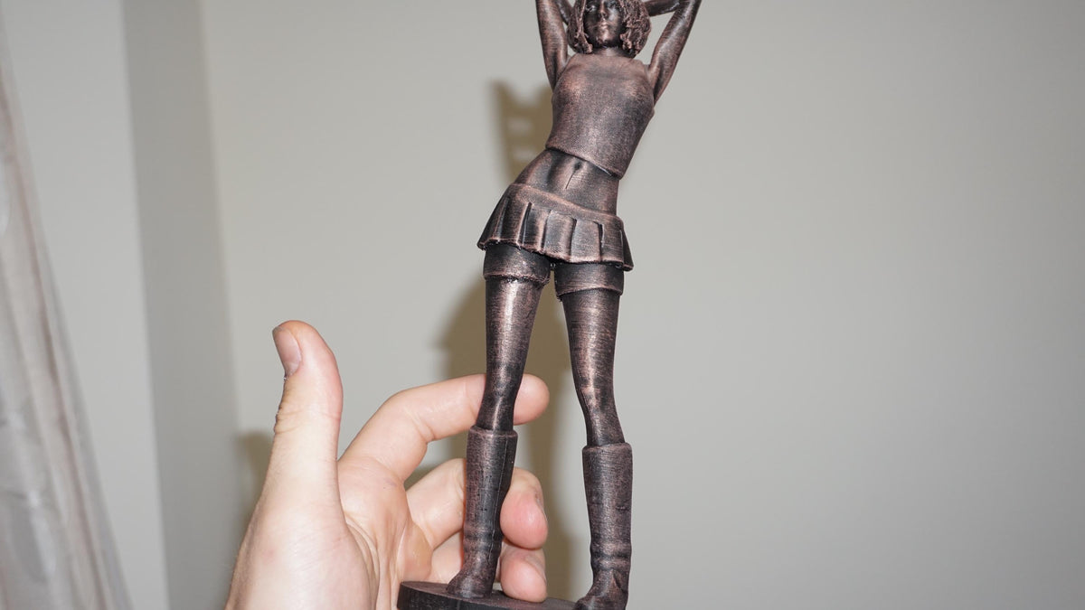 Village Survivor Statue, Ashley Graham 3D Printed Figurine