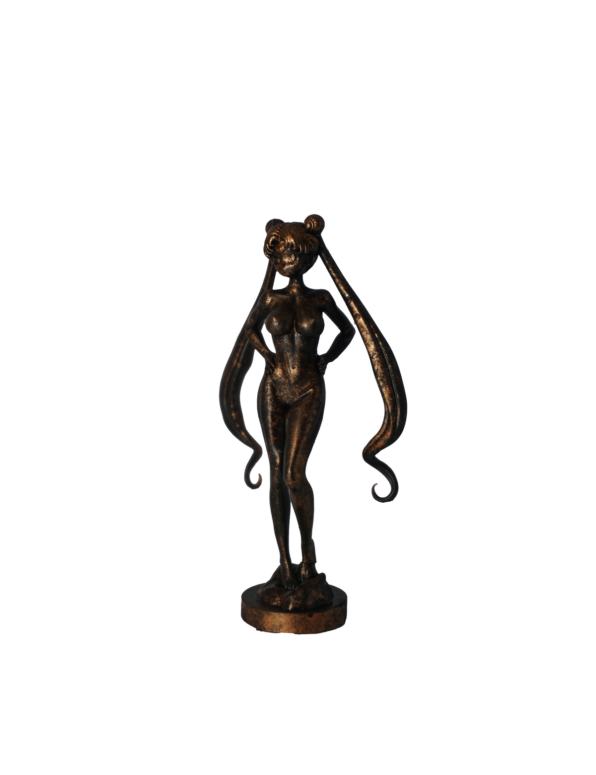 Moon Princess Statue, Sailor Guardian Mature Version, Antique Bronze