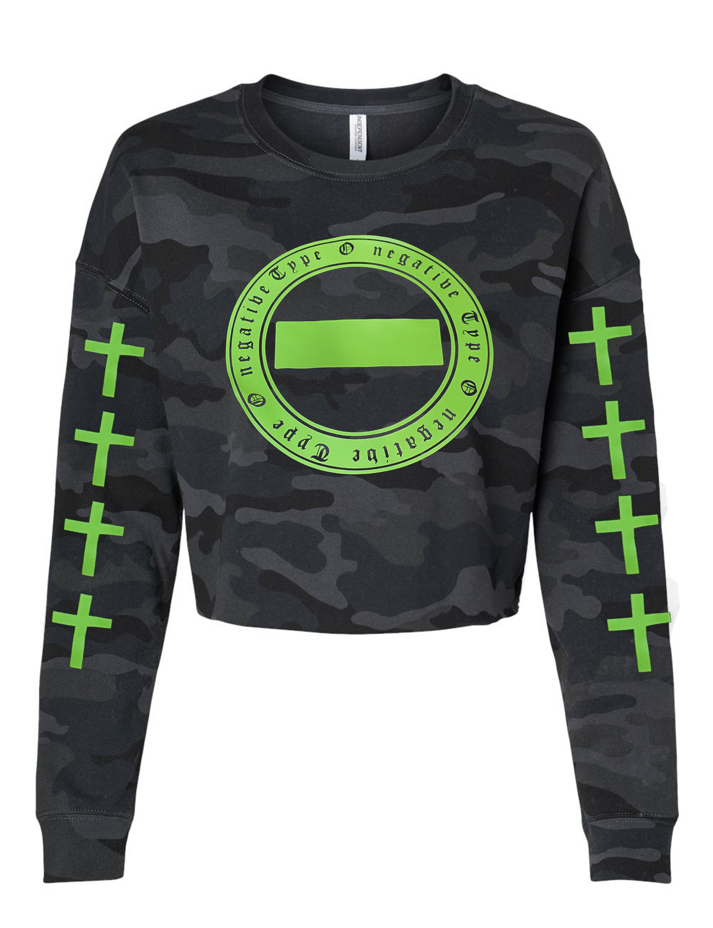 Type O negative crop top Women hoodie Crosses | Peter Steele | Metal | Goth | Heavy Metal