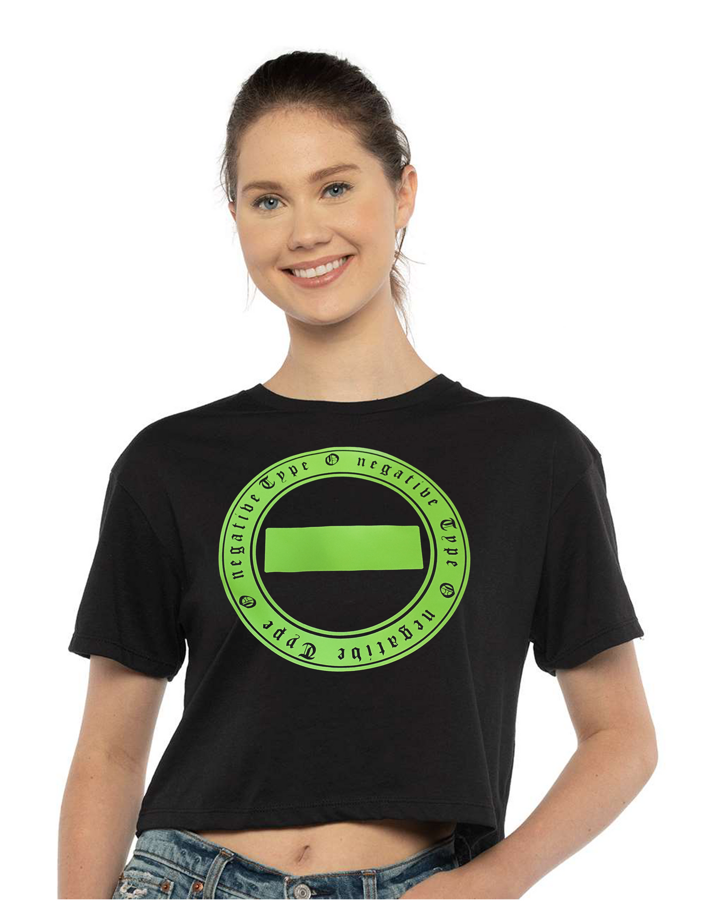 Type O negative Women Crop top Tee-Shirt | Peter Steele | Metal | Goth