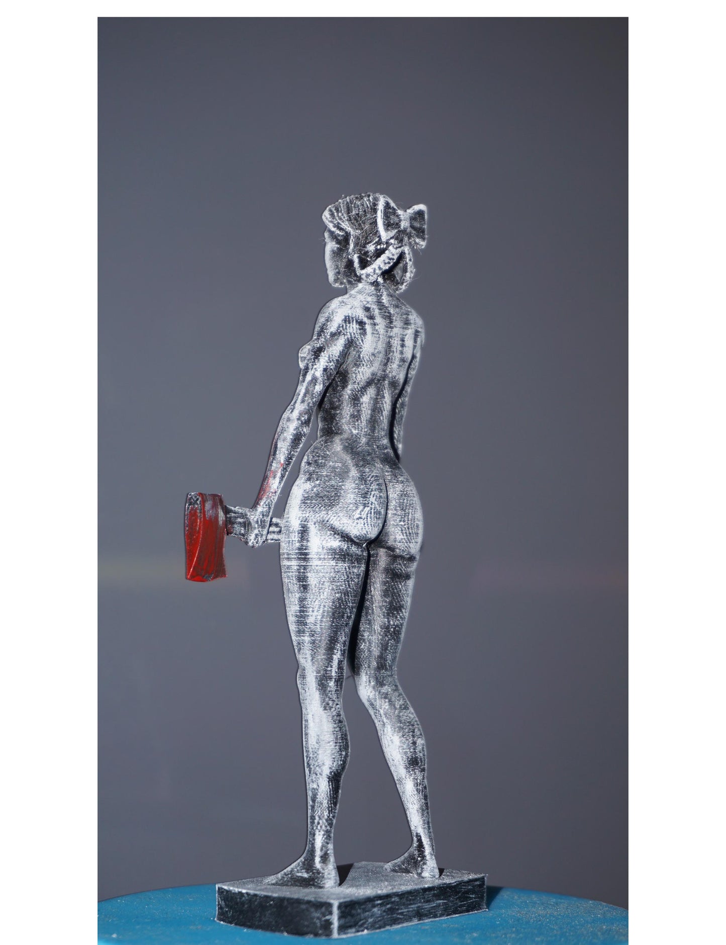 Bloody Maxxine Statue Handmade Horror Villain Figurine – Inspired by Modern Slasher Films