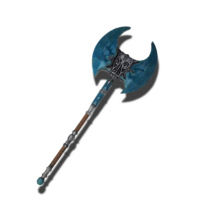 Mini Stalhrim Great Axe Non functional Durable Plastic Replica Cosplay Piece