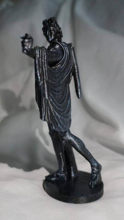 Apollo’s Divine Proclamation Mythological  Antique Statue