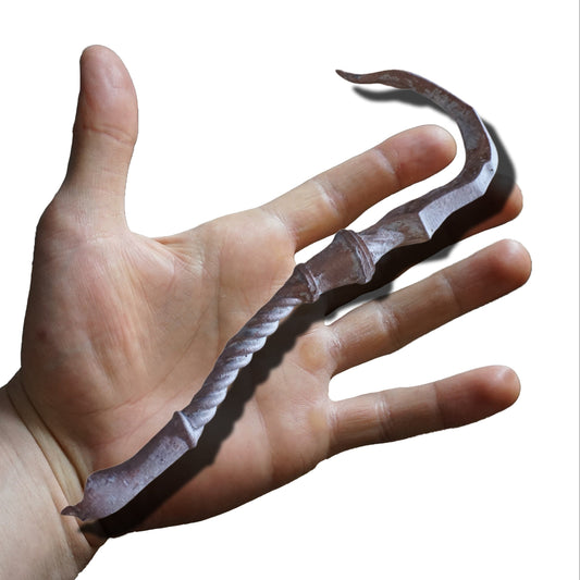 Miniature Sickle Dagger, Ivory Miniature Format, 1:2 to 1:16 Scale