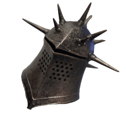Mini Spiked Elite Knight Helm Replica Miniature Format