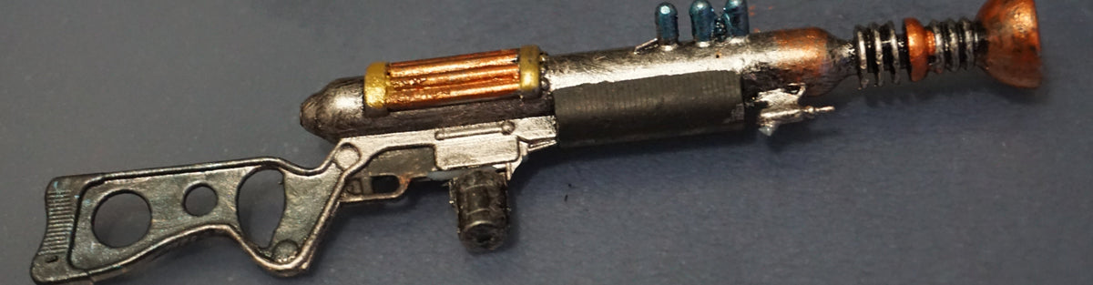 Mini REPLICA LAER RIfle Realistic Size  | Fallout New Vegas Laser Assisted Electrical Rifle Miniature Format