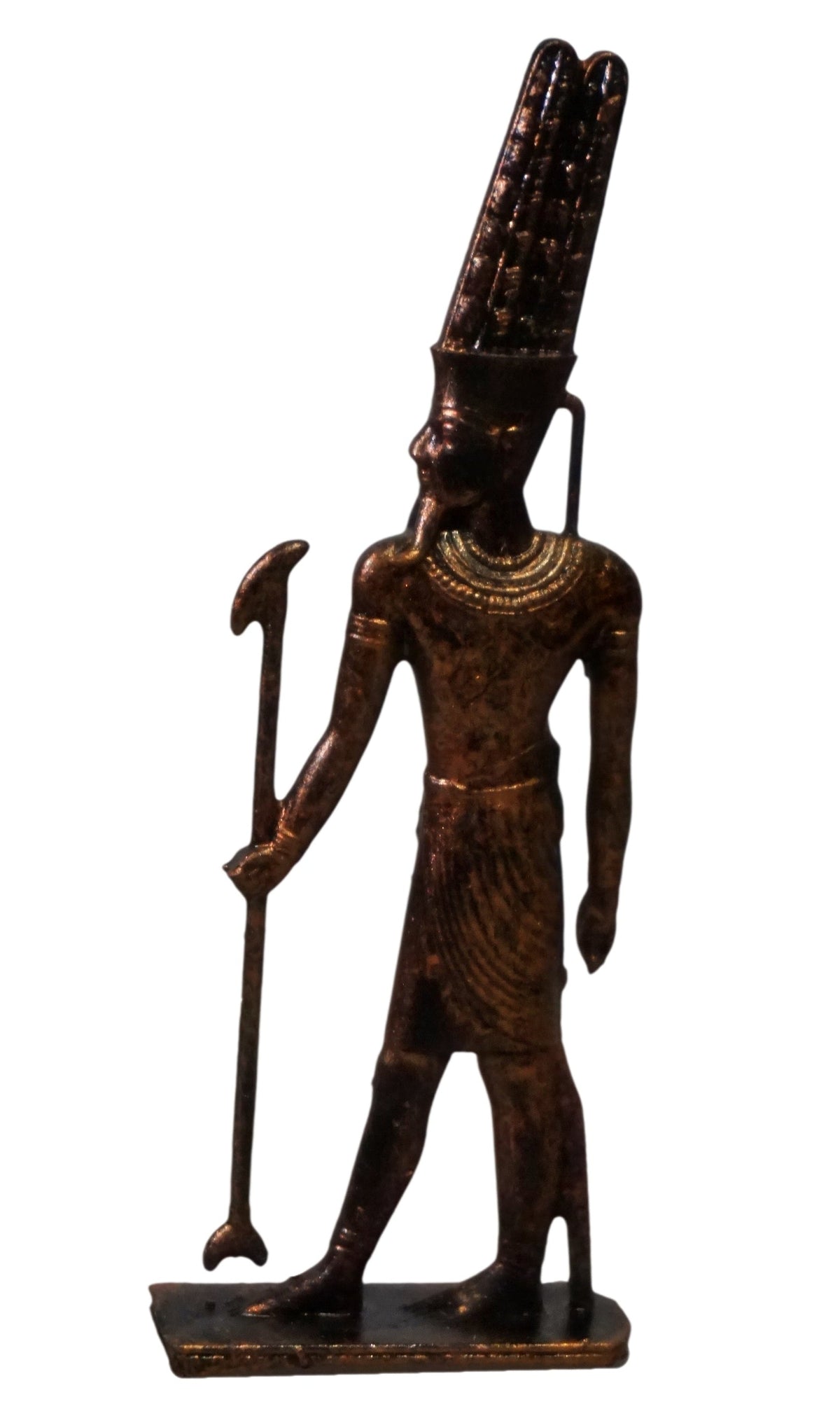 Amun-Ra Statue | Egyptian King of the Gods Sculpture | Sun God Figurine | Ancient Egypt Deity | Egyptian Mythology Decor
