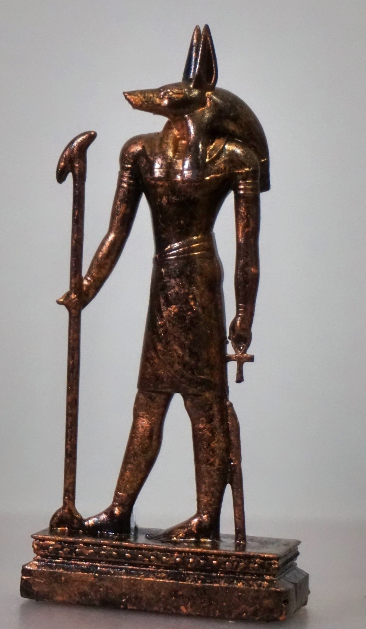 Anubis Statue | Egyptian God of the Dead Sculpture | Jackal God Figurine | Ancient Egypt Deity | Egyptian Mythology Decor  Description