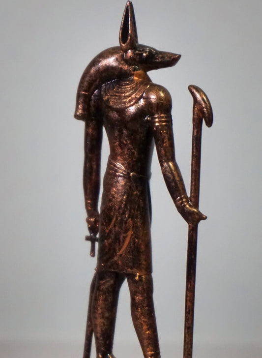 Anubis Statue | Egyptian God of the Dead Sculpture | Jackal God Figurine | Ancient Egypt Deity | Egyptian Mythology Decor  Description