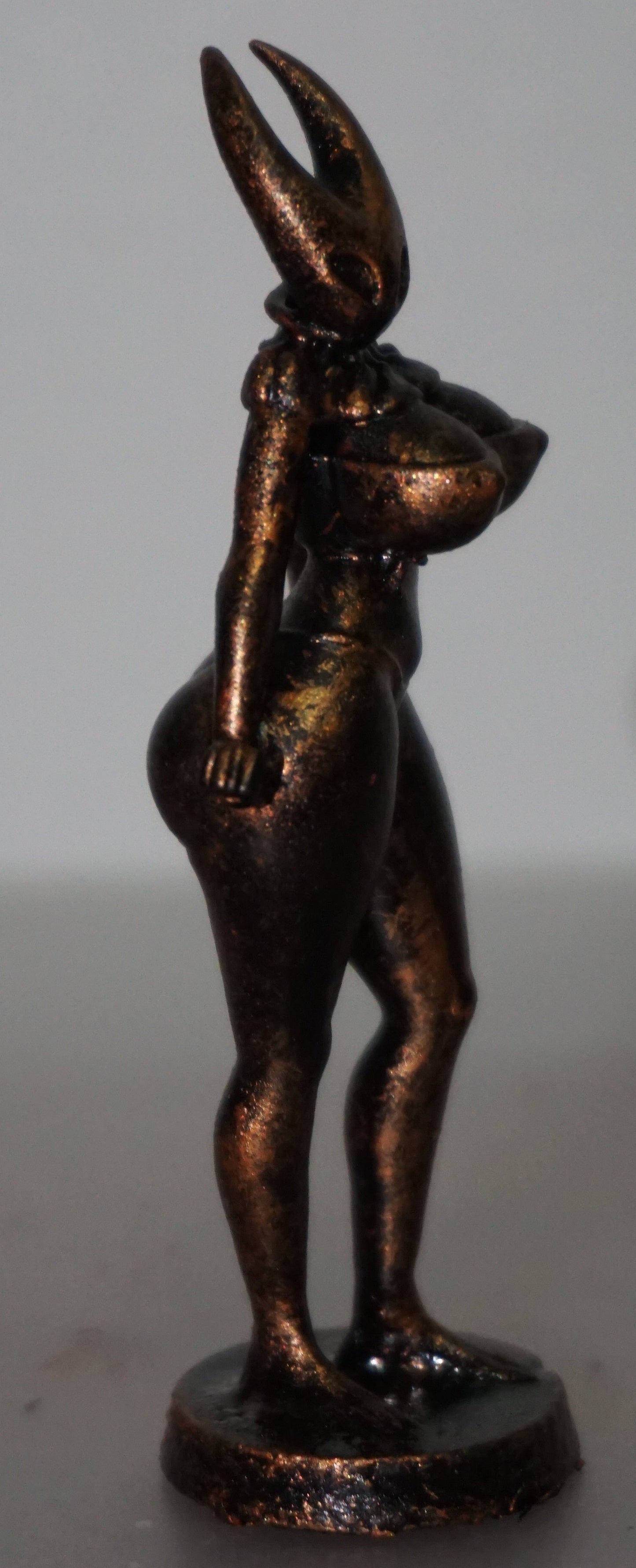 Hornet Statue | Female Bug Warrior Sculpture | Video Game Inspired Figurine | Fantasy Insect Woman | Gamer Decor | Multiple Sizes & Colors