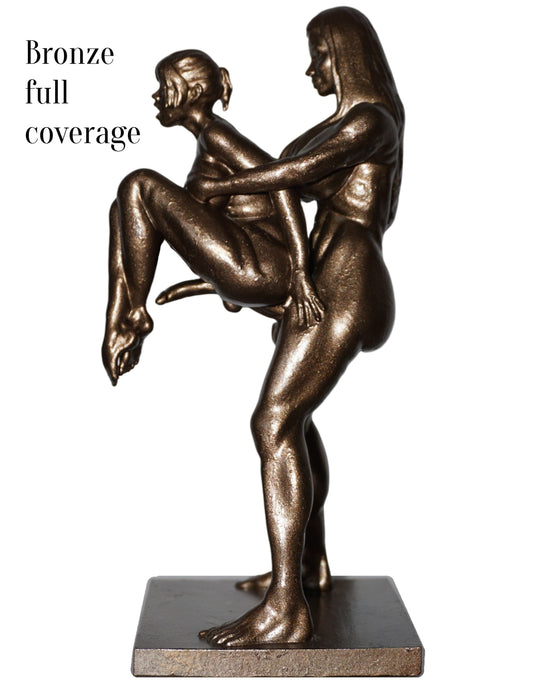 Transgender "The sensual lift" Erotic Art Sculpture and figurine