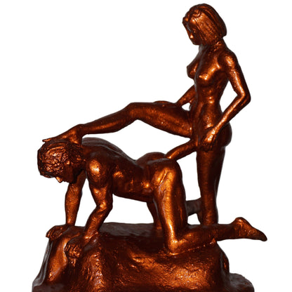 Domination Adult Mature trans Fine Art Statue