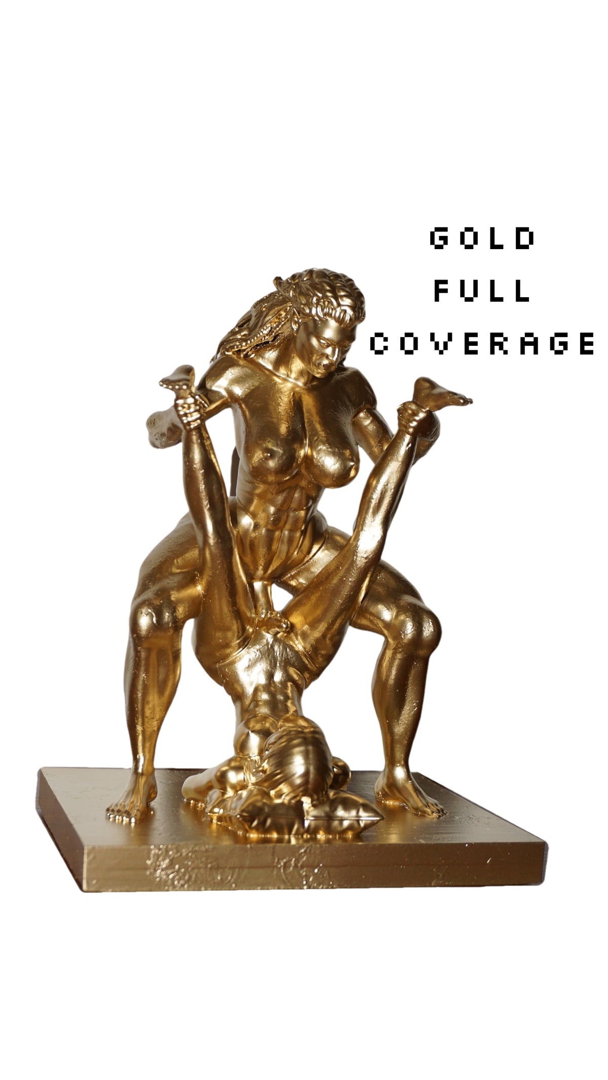 Transgender "Orc and her mistress" Erotic Art Sculpture and figurine
