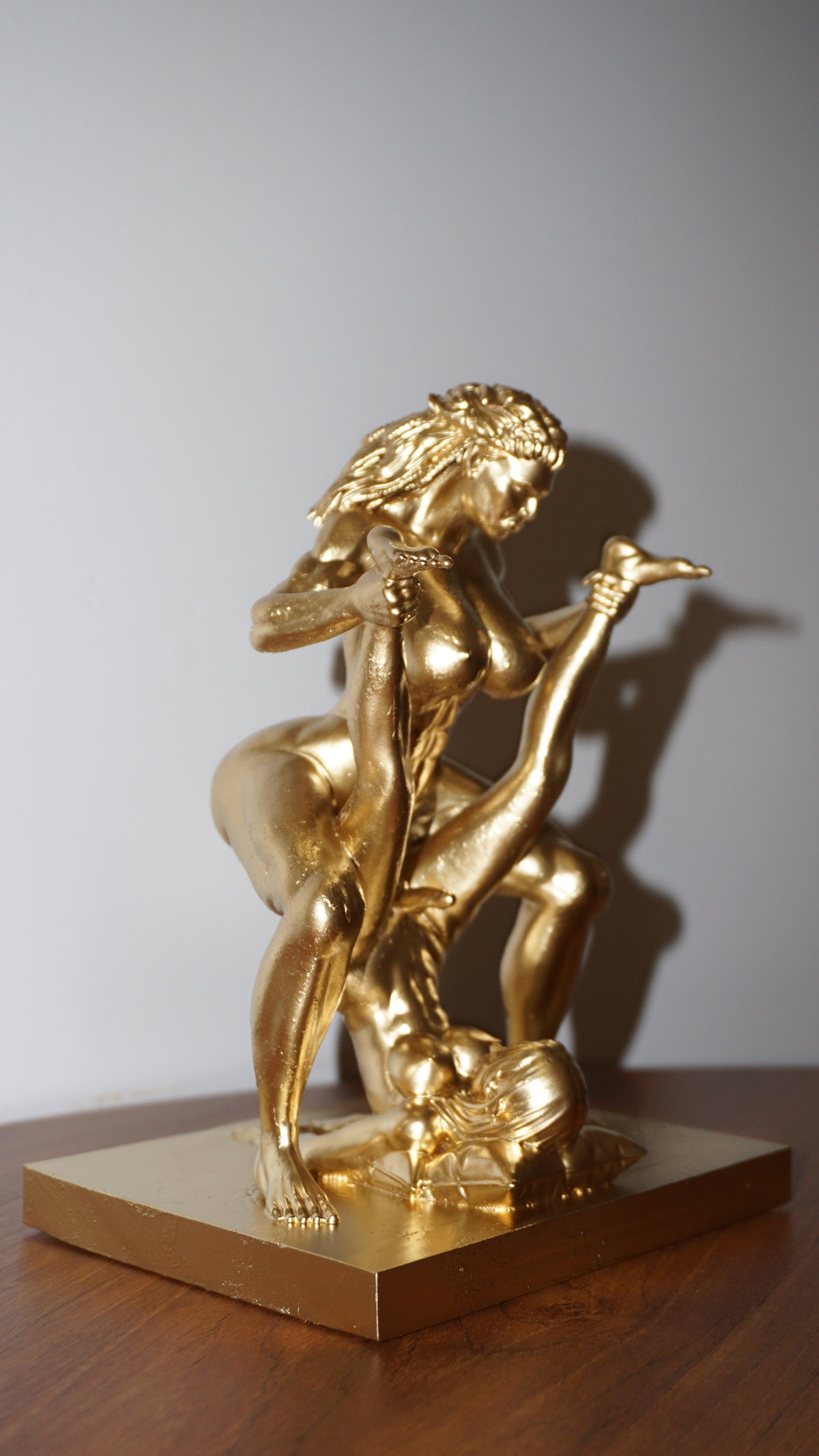 Transgender "Orc and her mistress" Erotic Art Sculpture and figurine