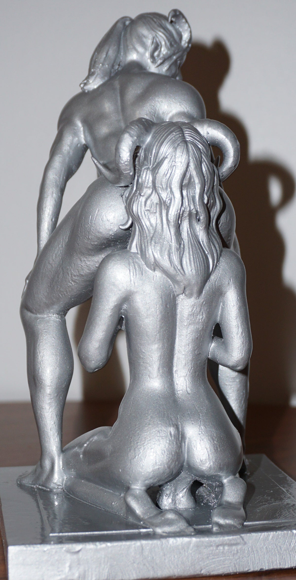 Transgender "Love from behind" Erotic Art Sculpture and figurine