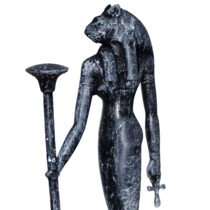Sekhmet Statue | Egyptian Lioness Goddess Sculpture | Goddess of War & Healing | Ancient Egypt Deity Figurine | Egyptian Mythology Decor