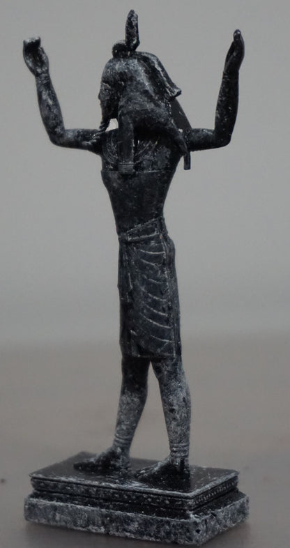 Shu Statue | Egyptian God of Air & Wind Sculpture | Ancient Egypt Deity Figurine | God of the Atmosphere | Egyptian Mythology Decor