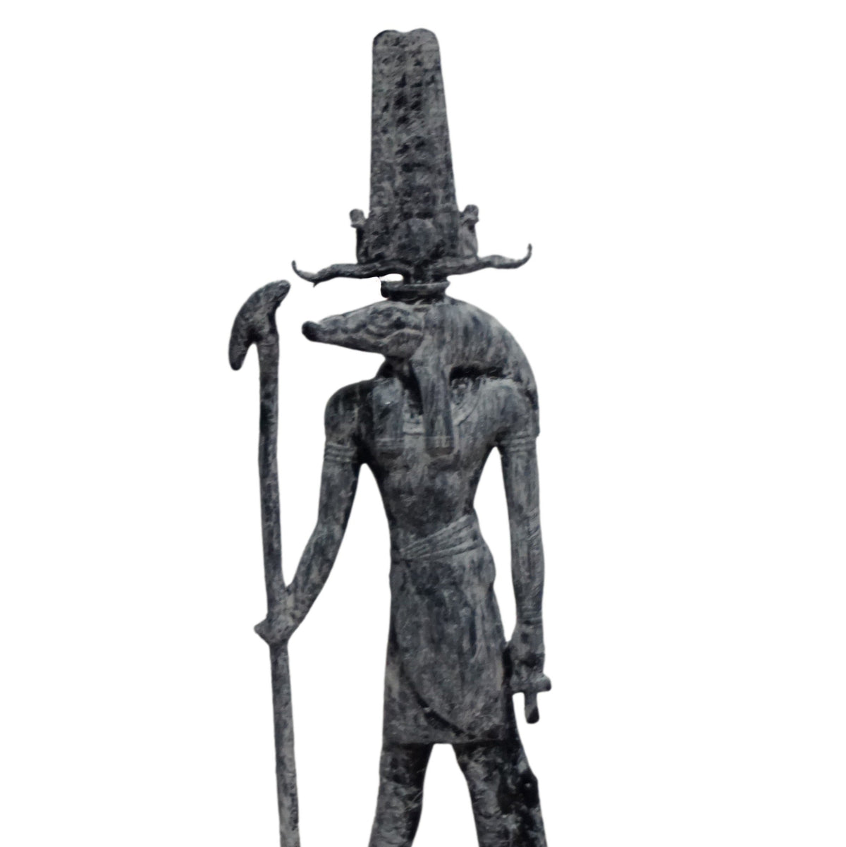 Sobek Statue | Egyptian Crocodile God Sculpture | God of the Nile & Strength | Ancient Egypt Deity Figurine | Egyptian Mythology Decor