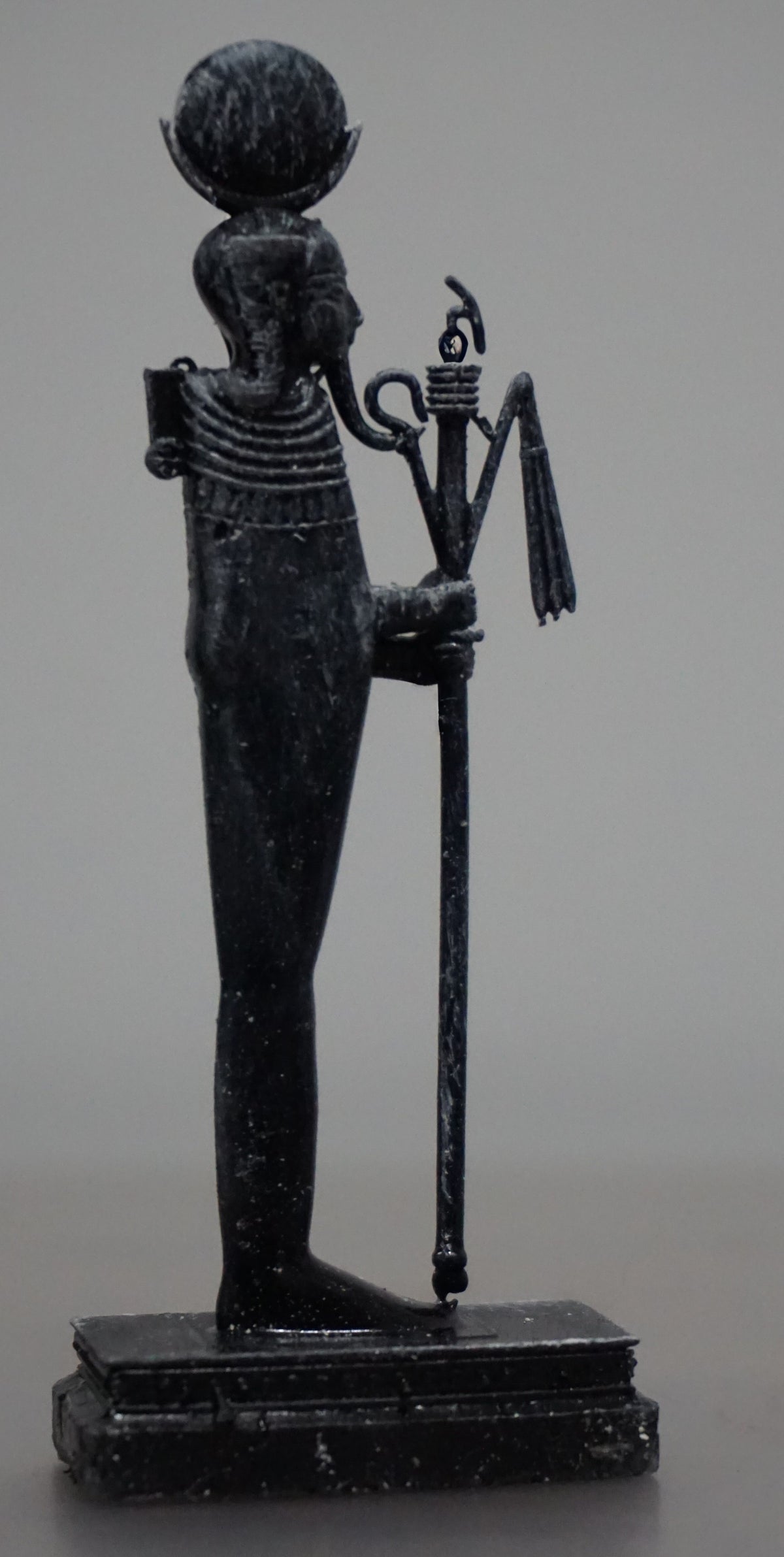 Khonsu Statue | Egyptian Moon God Sculpture | God of the Moon, Healing & Protection | Ancient Egypt Deity Figurine | Egyptian Mythology Decor