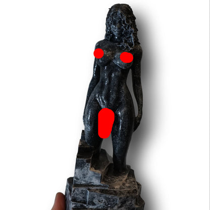 Transgender "Stone Sculpted Goddess" Erotic Art Sculpture and figurine