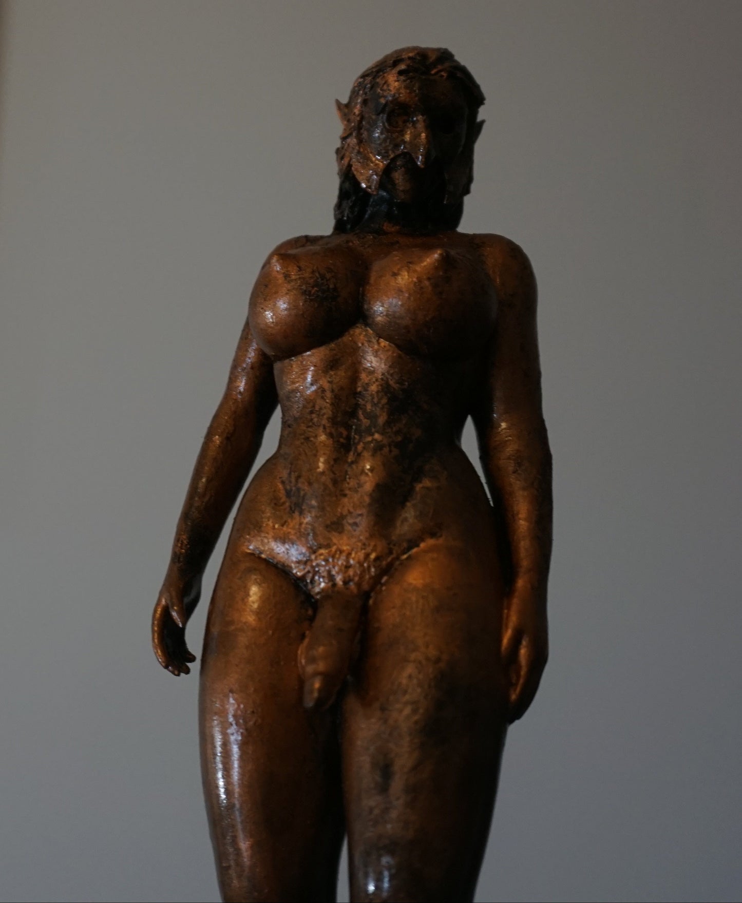 Transgender "Watcher of the night" Art Sculpture and figurine