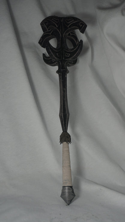 Mini Nordic mace Non functional Durable Plastic Replica Cosplay Piece