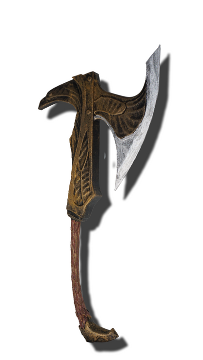 Mini Elven War Axe Non functional Durable Plastic Replica Cosplay Piece