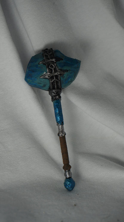 Mini Stalhrim Mace Non functional Durable Plastic Replica Cosplay Piece