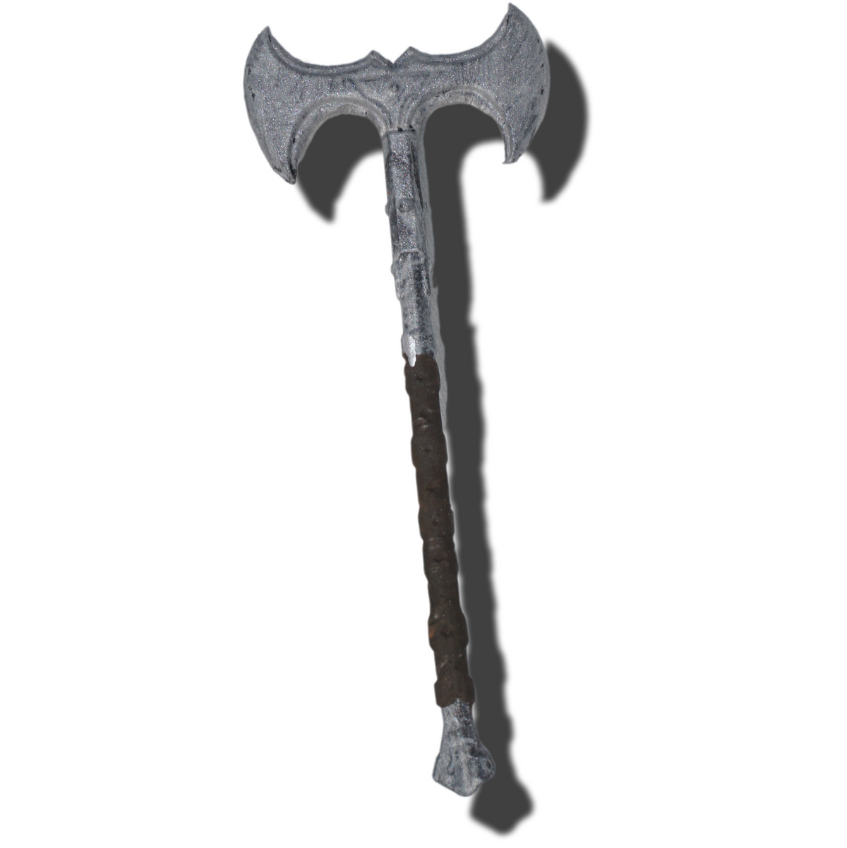 Mini Iron Double Battle Axe Non functional Durable Plastic Replica Cosplay Piece
