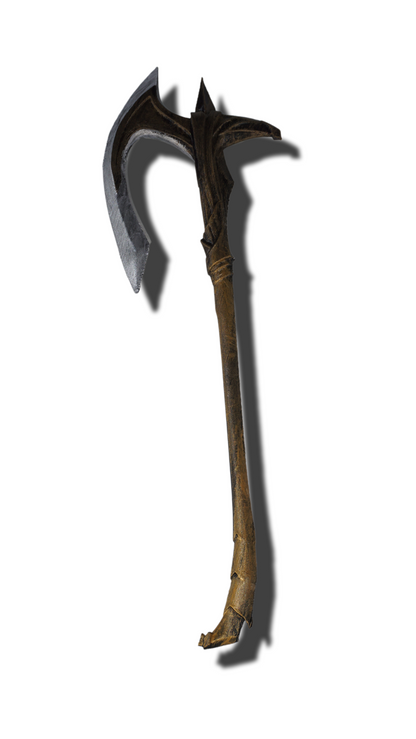 Mini Elven Battle Axe Non functional Durable Plastic Replica Cosplay Piece