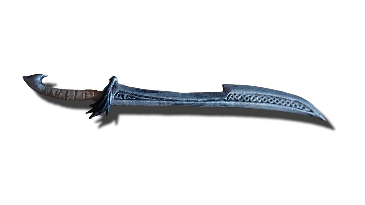 Nordic Sword Miniature, Short Design ABS Resin, 1:2 to 1:16 Scale