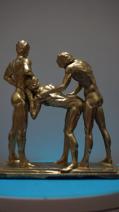 The Male Ritual - Sculpture and Tabletop Decoration Gay statue
